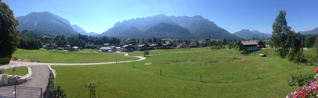 Panoramic view from apartment 3